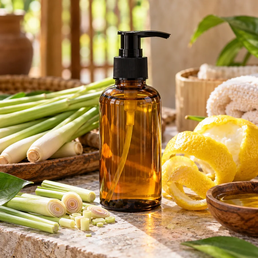 Dầu dưỡng thể sả chanh 100ml