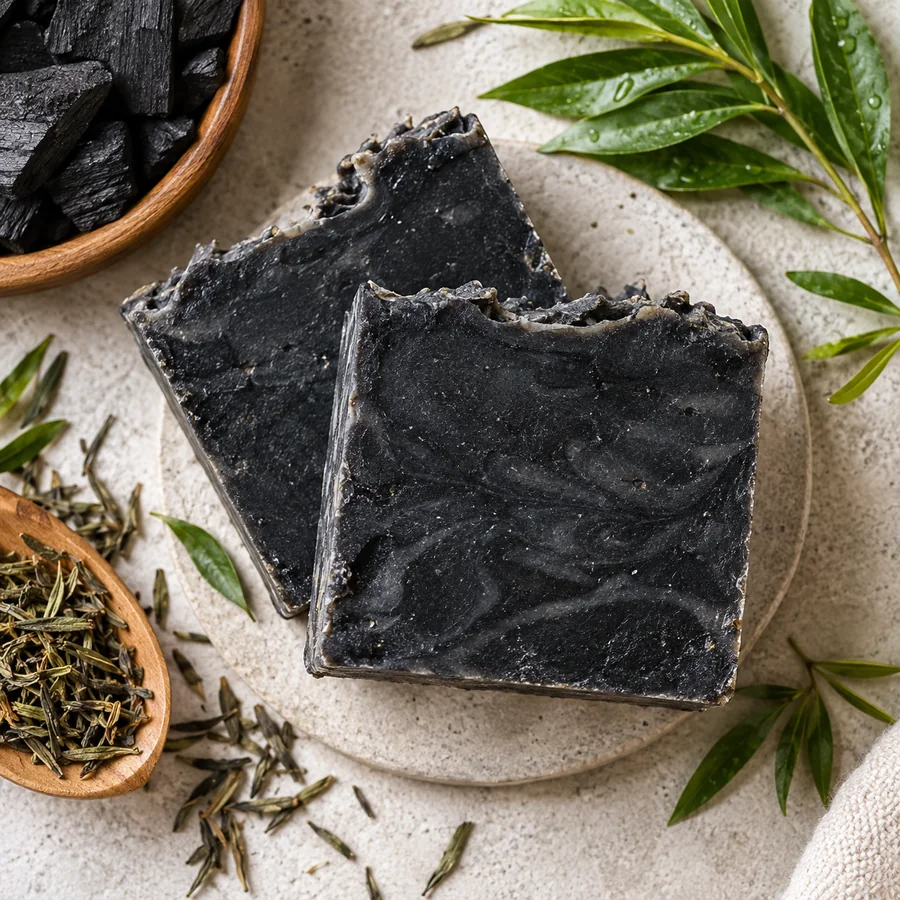 Xà phòng than tre tràm trà 100g